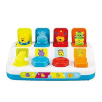 Интерактивна играчка с изскачащи животни