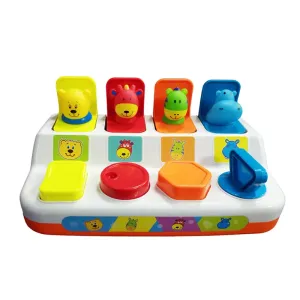 Интерактивна играчка с изскачащи животни